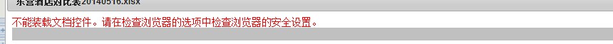 错误提示